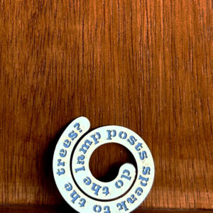 Endless Murmurs Spiral Bookmark